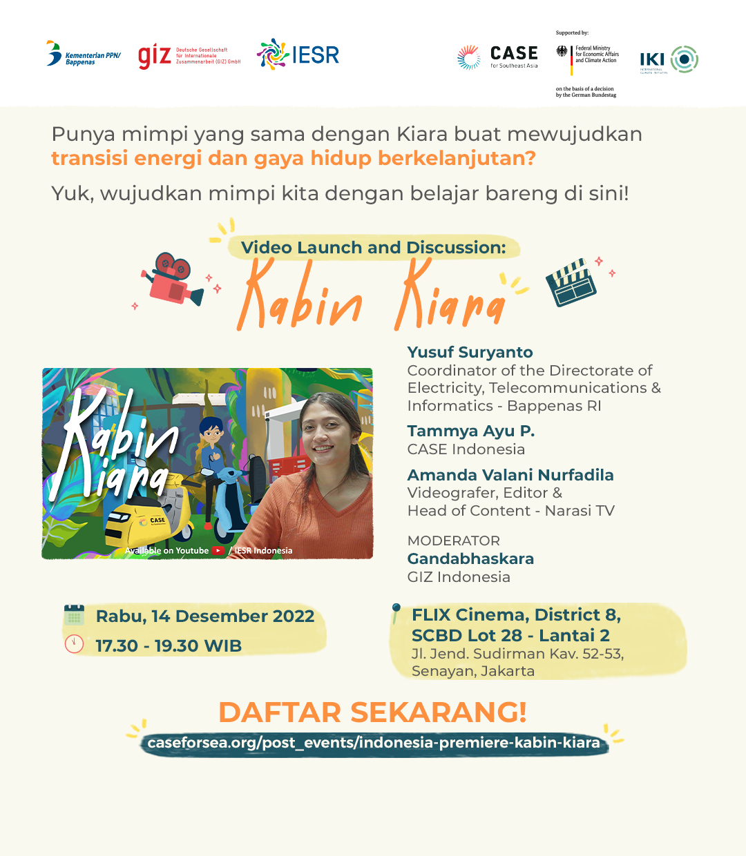 Indonesia Premiere - Kabin Kiara - CASE for Southeast Asia